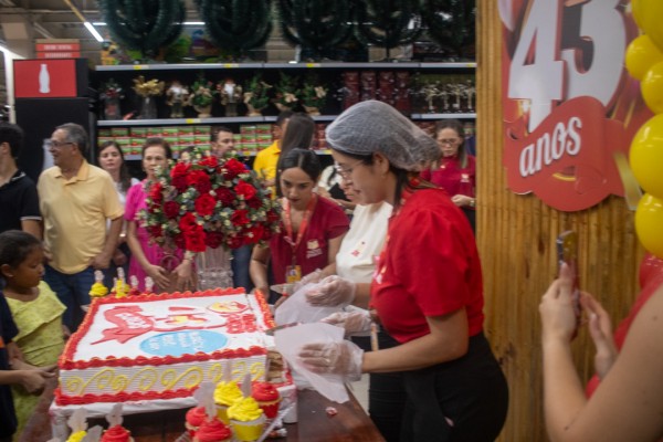 Comemoração dos 43 anos de aniversário em Glória
