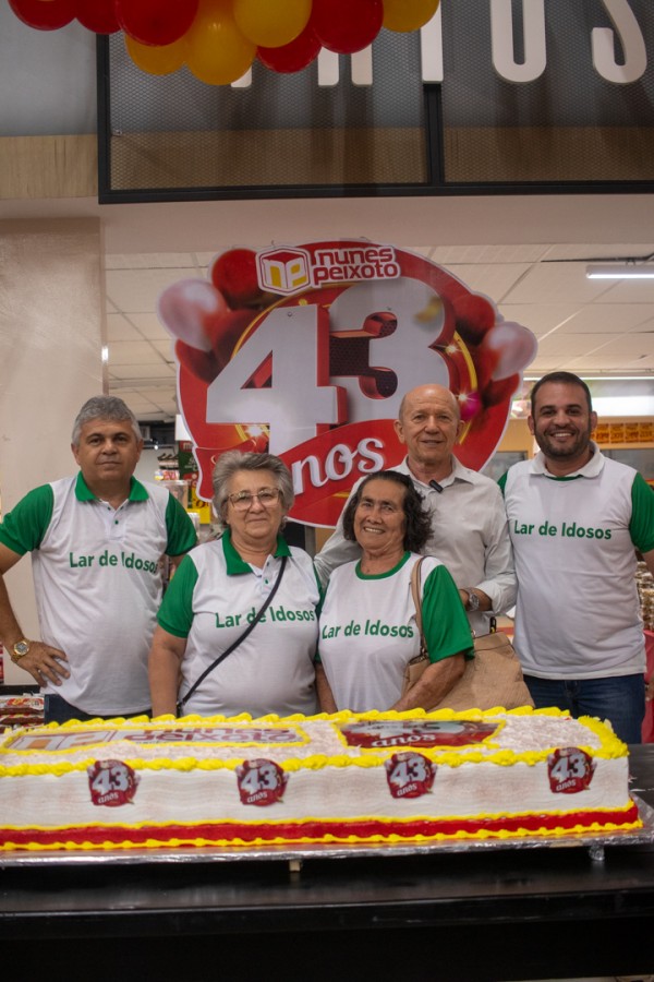 Comemoração dos 43 anos de aniversário em Itabaiana