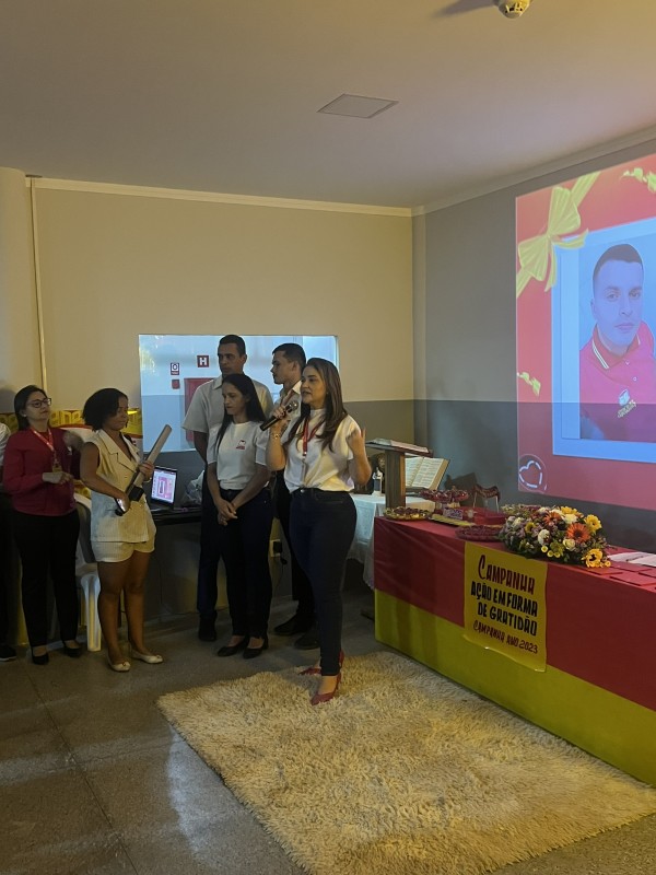 CAMPANHA AÇÃO EM FORMA DE GRATIDÃO