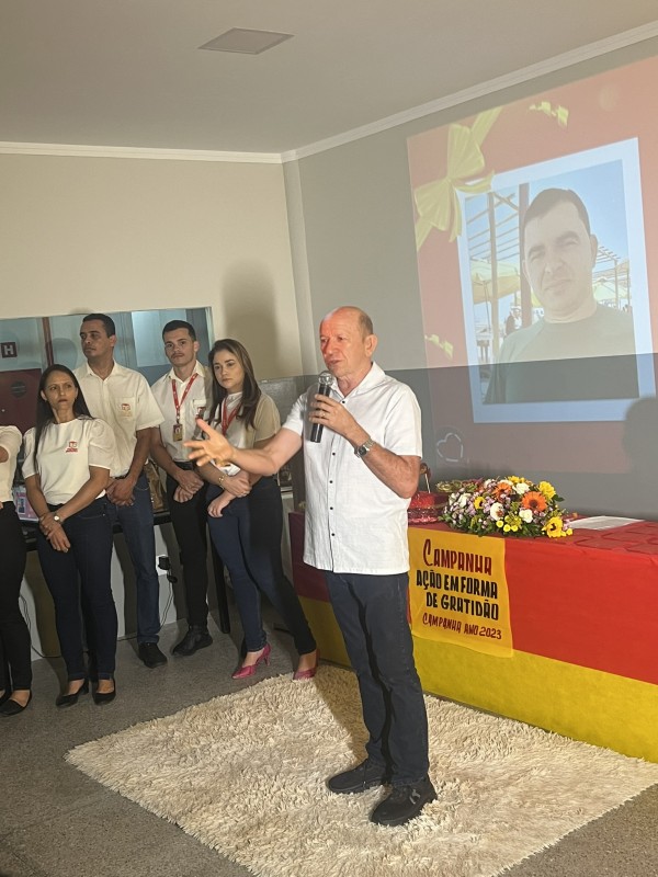 CAMPANHA AÇÃO EM FORMA DE GRATIDÃO